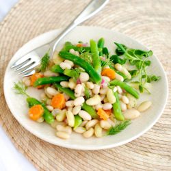 Flageolet Bean Salad
