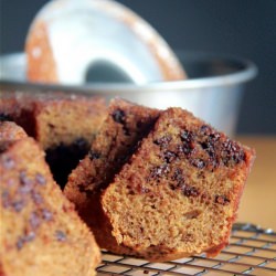 Coffee and Milk Chocolate Chip Cake
