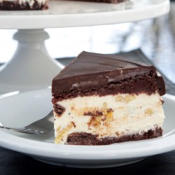 Chocolate-Banana Ice Cream Cake