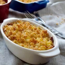 Macaroni and Feta Cheese