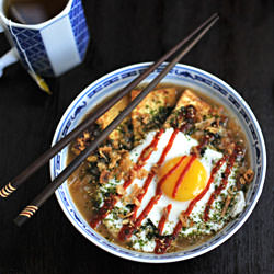Speedy Tofu & Fried Egg Pho