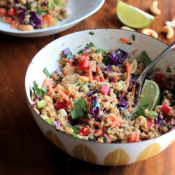 Cashew Thai Quinoa Salad