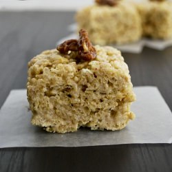 Butter Pecan Rice Krispy Treats