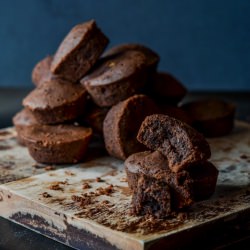 Marcona Almond and Amaretto Brownie