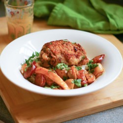 Braised Lemon Chorizo Chicken
