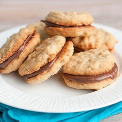 Peanut Butter and Nutella Cookie
