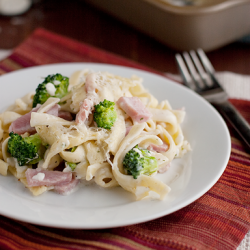 Ham and Broccoli Pasta Bake