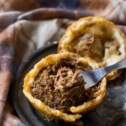 Lamb Shank and Mango Chutney Pies