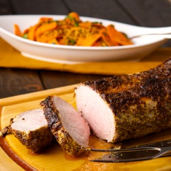 Mustard Roasted Pork