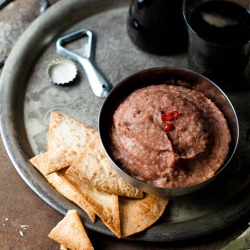 Hot Bean Cream with Beer