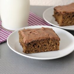 Whole Wheat Banana Snack Cake