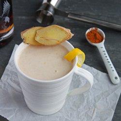 Milk Punch with Bourbon