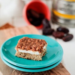 Caramel PB Marshmallow Bars