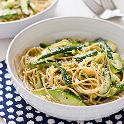 Zucchini & Lemon Spaghetti