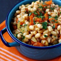 White Beans with Bacon