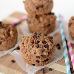 Skinny Chocolate Muffins