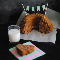 Banana Cake with Ginger