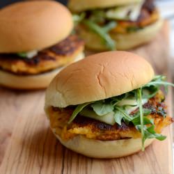 Chickpea Sweet Potato Sliders