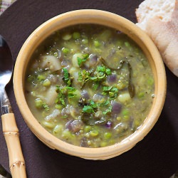 Broad Bean Soup with Tarragon