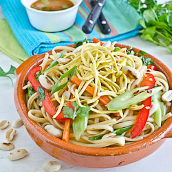 Healthy Asian Noodle Salad