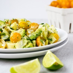 Hearts of Palm and Avocado Salad