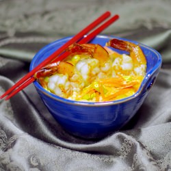Curried Coconut Milk Prawns