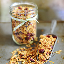 Coconut Granola w/ Berries & Nuts