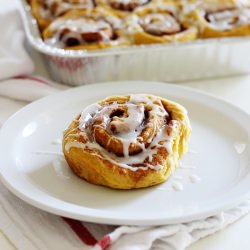 Sweet Potato Cinnamon Rolls