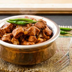Mangalorean Bafat Pork Curry