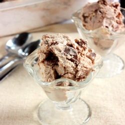 Drunken Chocolate Chunk Ice Cream