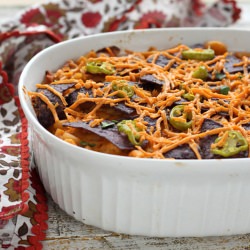 Nacho Mac and Cheese Casserole