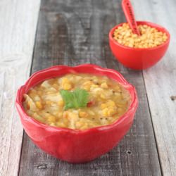 Papad Channa Dal Gravy (Kootu)