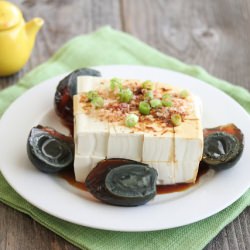 Thousand Year Egg Tofu Salad