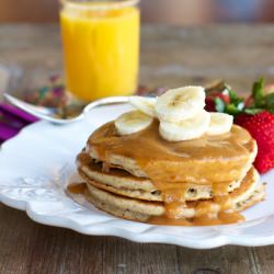 Peanut Butter-Coconut Pancake Sauce