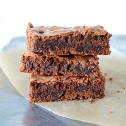 Chocolate Chip Fudge Brownies