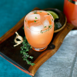 Blood Orange and Thyme Paloma
