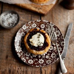 Onion and Goat’s Cheese Tartlets