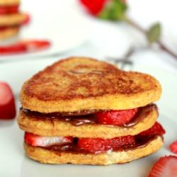 French Toast – Nutella Strawberries