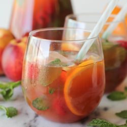 Raspberry Peach Iced Tea