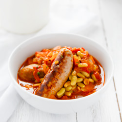 Sausage and Bean Casserole