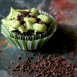 Chocolate Avocado Vegan Cupcakes