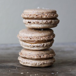 Sea Salt Caramel Macarons
