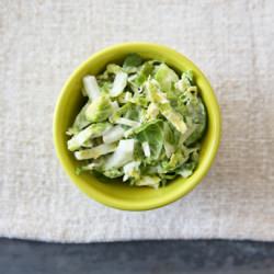 Brussels Sprouts & Fennel Slaw
