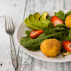 Crispy Goat Cheese Salad