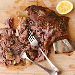 Slow-Roasted Shoulder of Lamb