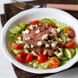 Steak Salad with Blue Cheese