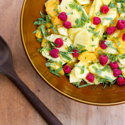 Minted Pineapple Salad