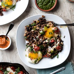 Braised Eggs with Lamb