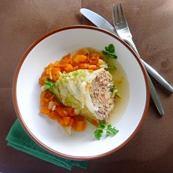 Stuffed Cabbage, Spanish Style