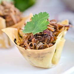 Thai Coconut Beef Appetizer